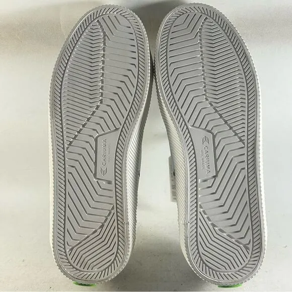 Cariuma Catiba Low Premium Leather Shoes High Top Sneakers White Size 10.5