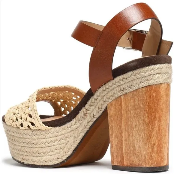 Castañer platform sandals in box