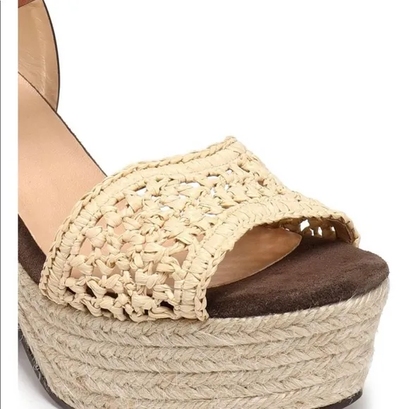 Castañer platform sandals in box