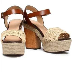 Castañer platform sandals in box