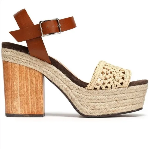 Castañer platform sandals in box