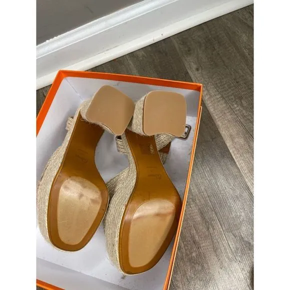 Castaner Amaia Raffia Platform Sandals