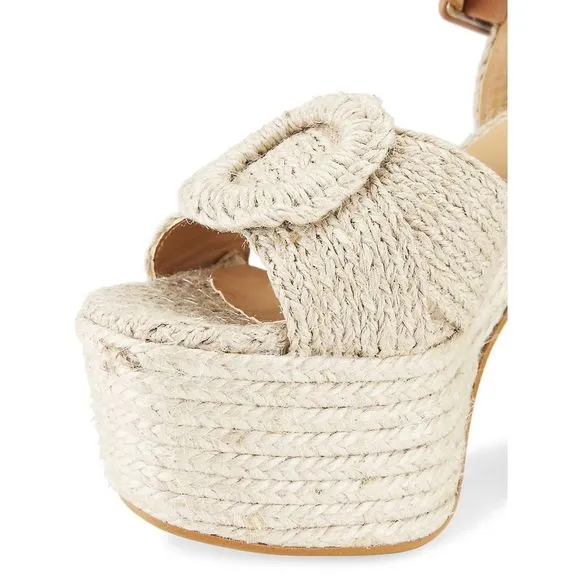 Castaner Amaia Raffia Platform Sandals