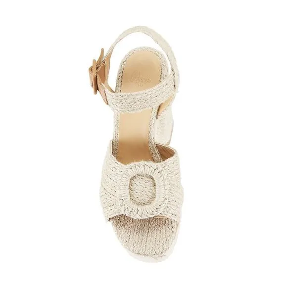 Castaner Amaia Raffia Platform Sandals