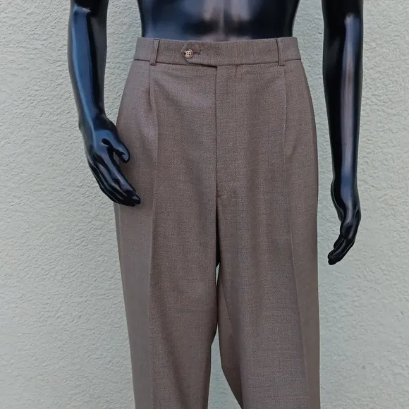 CELLINI LINEA UOMO MEN'S VINTAGE WOOL BLEND (2) PC (3) BUTTON SUIT *PHILIPPINES