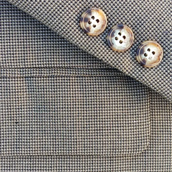 CELLINI LINEA UOMO MEN'S VINTAGE WOOL BLEND (2) PC (3) BUTTON SUIT *PHILIPPINES