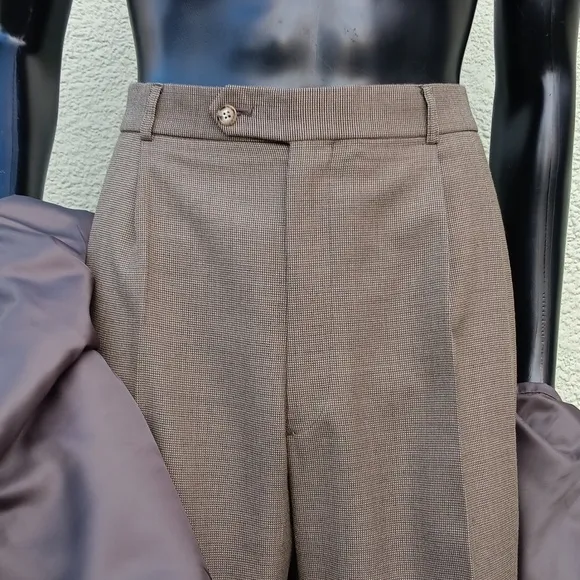 CELLINI LINEA UOMO MEN'S VINTAGE WOOL BLEND (2) PC (3) BUTTON SUIT *PHILIPPINES