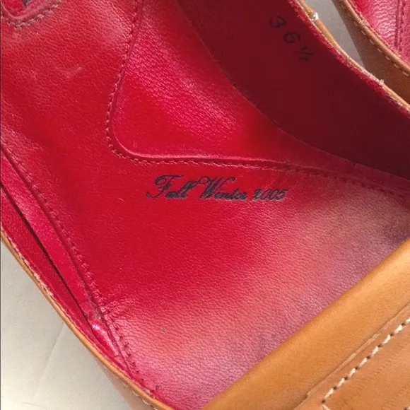 CESARE PACIOTTI - Vintage Luxury Leather Kiltie Heels; 2005 Fall/Winter …