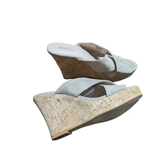 Charles David NWOB Platform Wedge Sandals Size 9‎