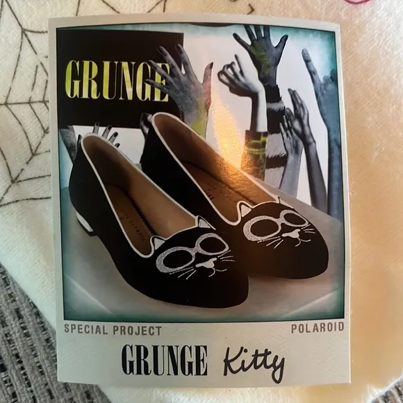 Charlotte Olimpia grunge kitty 38.5