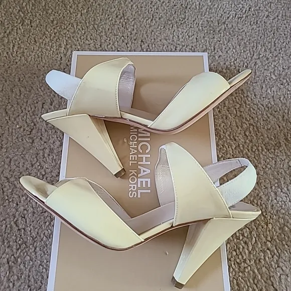 Christian DiorPatent Leather Slingback Sandals Size 7.5