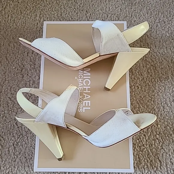 Christian DiorPatent Leather Slingback Sandals Size 7.5