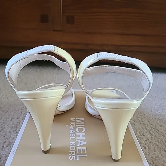 Christian DiorPatent Leather Slingback Sandals Size 7.5