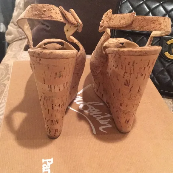 Christian Louboutin Cork Wedge 39.5
