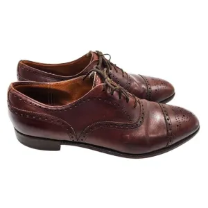 Church’s Diplomat 173 Cap Toe Brogue Oxford Dress Shoes 10.5 UK Leather Custom G