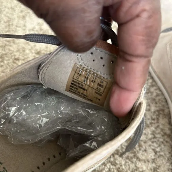 Clark’s Collection Nubuck Leather Golf String-Up Men’s Shoes 12