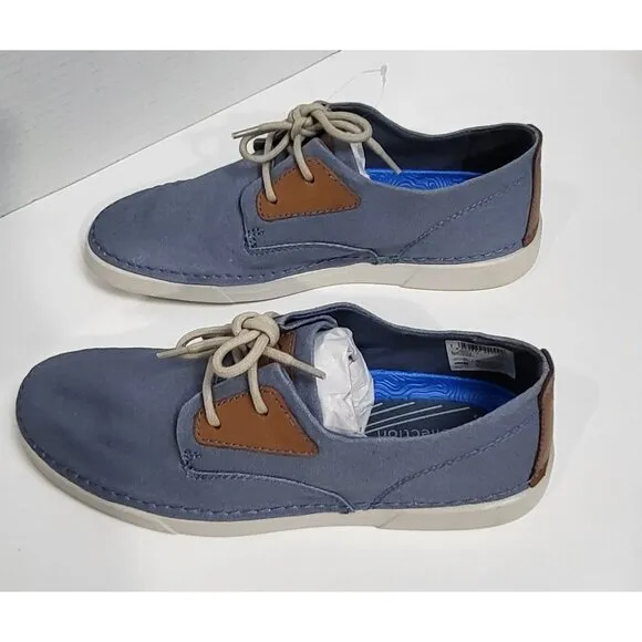 Clarks Gereld Tie Blue Mens Casual Shoes Size 8.5