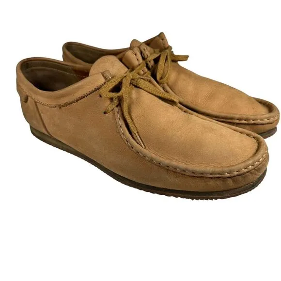 Clarks Mens Shacre II Run Beige Suede Casual  Shoes Size 11 64547