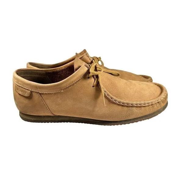 Clarks Mens Shacre II Run Beige Suede Casual  Shoes Size 11 64547