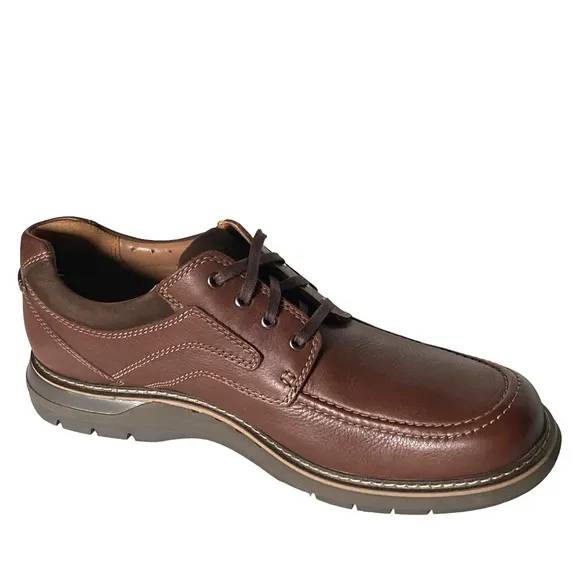 Clark’s unstructured un ramble lace up leather shoes size 13 (SH10)