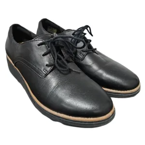 CLARKS Women's Sharon Rae Leathet Lace-Up Wedge Shoes