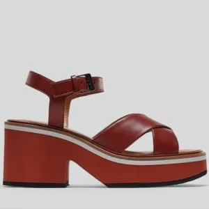 Clergerie Paris Charline Crisscross Platform Sandals Size 9