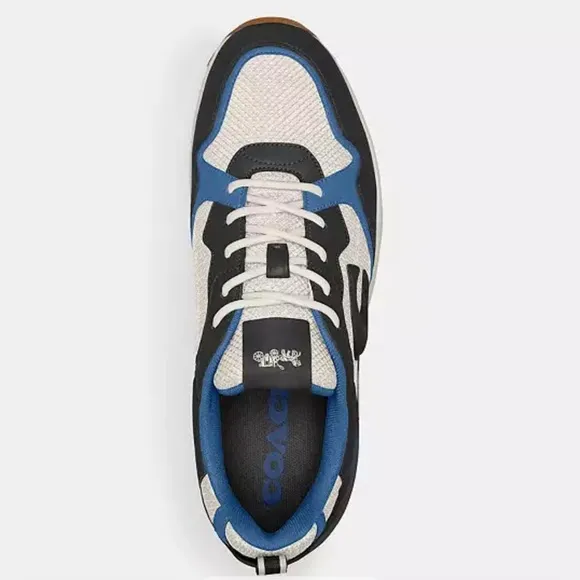 Coach Men's Blue and gray Athletic Shoes
