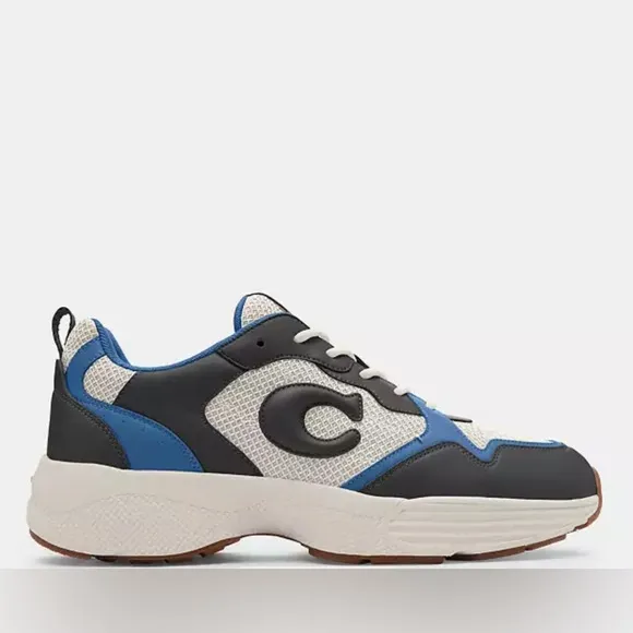 Coach Men's Blue and gray Athletic Shoes