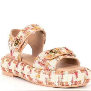 COACH Peyton Tweed Platform Sandals