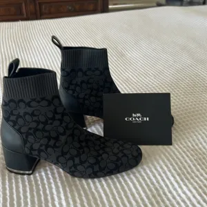 Coach Women's Black Ankle Boots