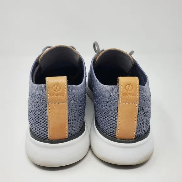 Cole Haan 2.Zerogrand‎ Stitchlite Wingtip Men Oxford Shoes Sneakers Gray Sz 7 M