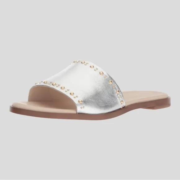 COLE HAAN ANICA  slide sandal stud embellishments size 9.5