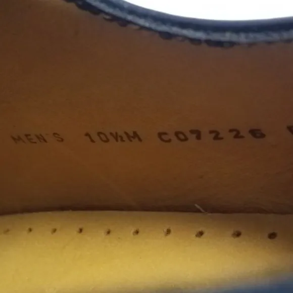 Cole Haan Black Leather Oxford Shoes Sz 10.5M ﻿ ﻿