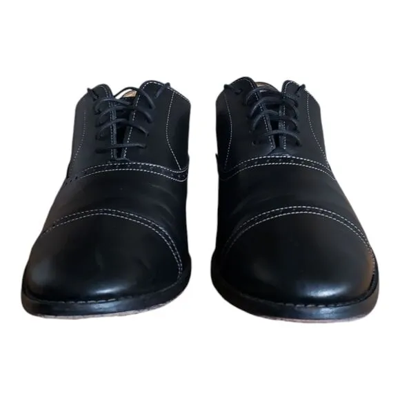 Cole Haan C12913 Cambridge Cap Toe Oxford Shoes Men's Size 10 M Grand OS Black