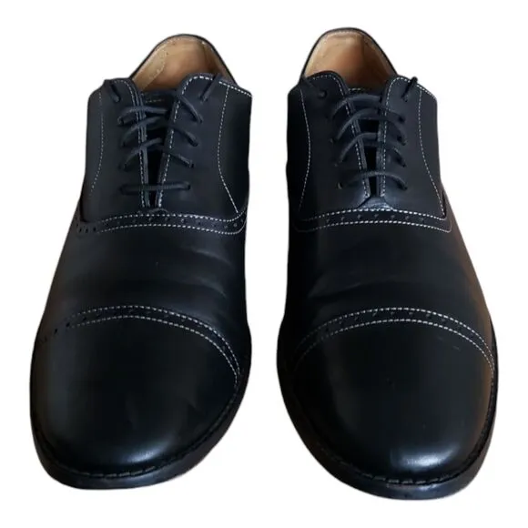 Cole Haan C12913 Cambridge Cap Toe Oxford Shoes Men's Size 10 M Grand OS Black
