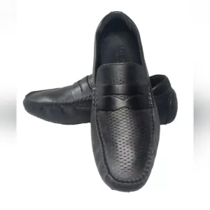 Cole Haan Grand Laser Penny Loafer Diver Shoes Men's Size 10 Black