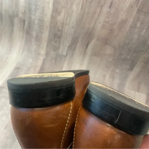 Cole Haan Grand OS Pinch Tassel Tan Brown Leather Loafer Mens Size 11 M C12770