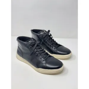 Cole Haan Men Shoes Black Leather Grand Crosscourt Modern Mid Top Sneaker US 11M