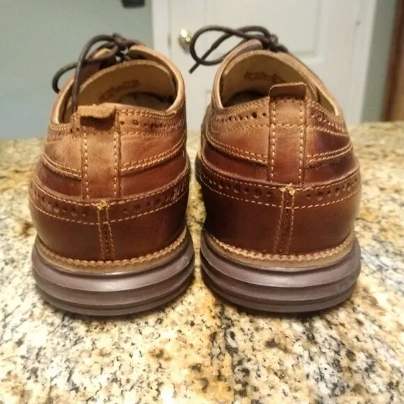 Cole Haan Men's Grand OS Cambridge Wingtip Leather Oxford Shoes 9.5 M C27845