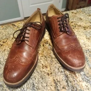 Cole Haan Men's Grand OS Cambridge Wingtip Leather Oxford Shoes 9.5 M C27845