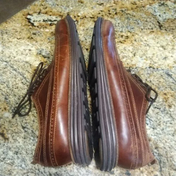 Cole Haan Men's Grand OS Cambridge Wingtip Leather Oxford Shoes 9.5 M C27845