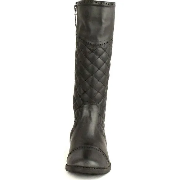 Cole Haan Nancy Brogue Black ChildG boots 2 NEW