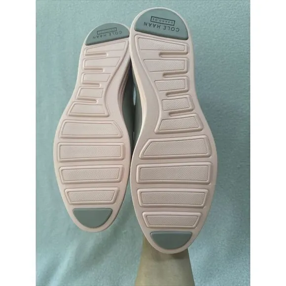 Cole Haan Øriginal Grand Oxford Women's 11 Paloma Leather W17145‎ Grey Pink