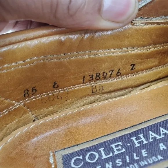 Cole Haan Shoe Men's 8.5 E Tensile Air Men Casual Made In USA