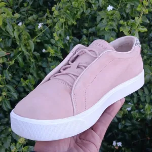 Cole Haan Womens Grandpro W16492 Light Beige Lace Up Sneakers