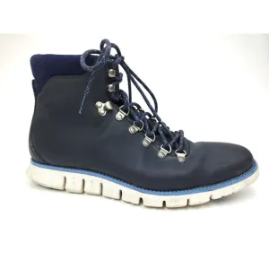 Cole Haan Zerogrand Navy White Hiker Boots Mens 9.5 M