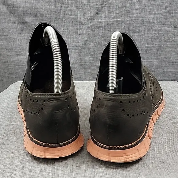 Cole Haan Zerogrand Shoes Magnet Sunset Leather Oxford Mens C29672 Men's 10.5