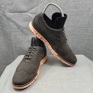 Cole Haan Zerogrand Shoes Magnet Sunset Leather Oxford Mens C29672 Men's 10.5