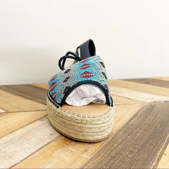 Comfortview Ashlyn Ankle Wrap Espadrilles 8WW