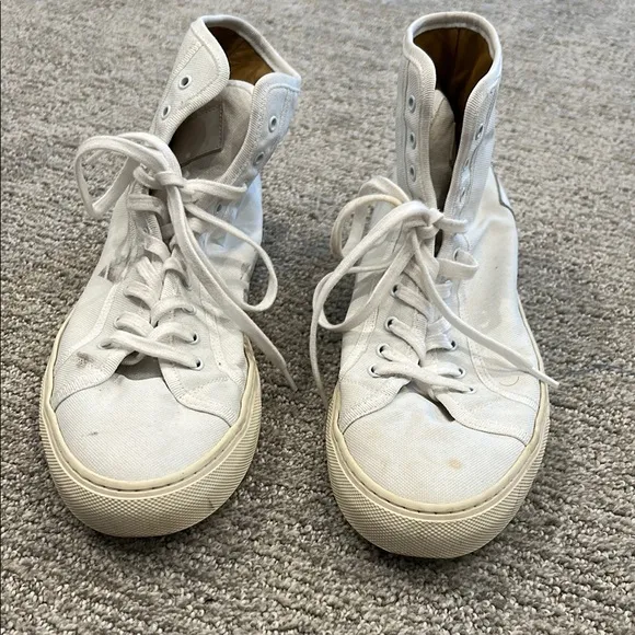 COMMON PROJECTS Men's Tournament High White Shoes